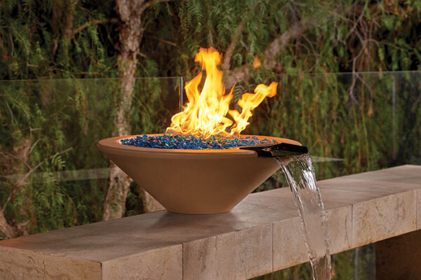 Swimming Pool Fire Bowl